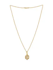 DressBerry Women Gold Plated Chian With Pendant