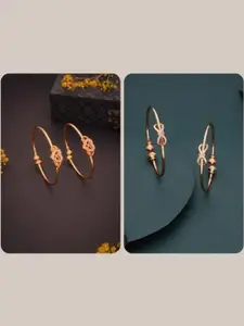 Anouk Women Gold Brass Bangle