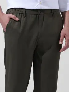 The Indian Garage Co. Men Mid-Rise Regular Fit Trousers