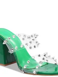 Try Me Women Embellished Block Sandals