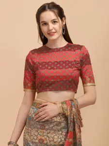 DEVATITHI R.Elan Stripes Kalamkari Silk Saree