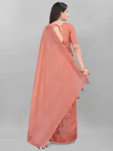 DEVATITHI Feezy Linen Saree