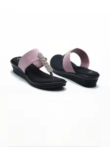 IndiForce Leather Platform Heels