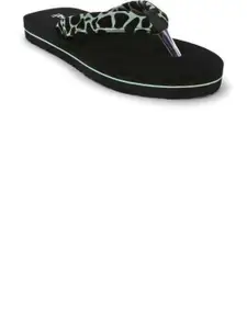 ROKKS Women Colourblocked Rubber Slip-On