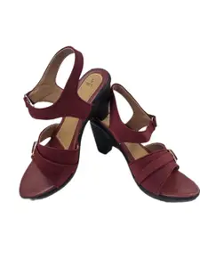 IndiForce Leather Block Heels
