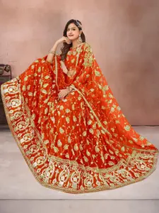F Plus Fashion Multi Net Lehenga Choli