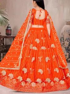 F Plus Fashion Multi Net Lehenga Choli
