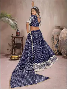 F Plus Fashion Pink Net Lehenga Choli