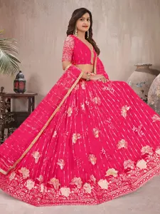 F Plus Fashion Multi Net Lehenga Choli