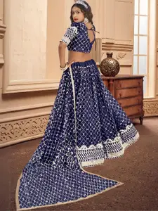 F Plus Fashion Multi Net Lehenga Choli