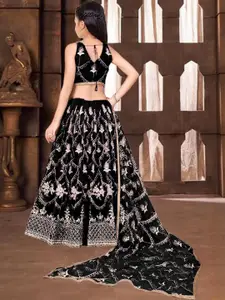 F Plus Fashion Pink Net Lehenga Choli