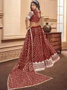 F Plus Fashion Multi Net Lehenga Choli