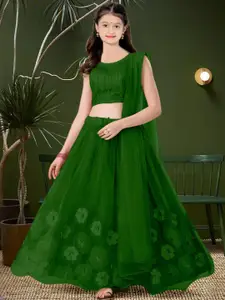 F Plus Fashion Pink Net Lehenga Choli