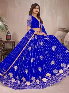 F Plus Fashion Multi Net Lehenga Choli