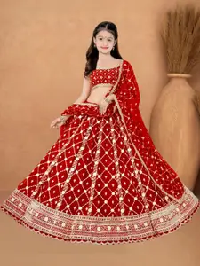 F Plus Fashion Multi Net Lehenga Choli