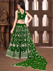 F Plus Fashion Pink Net Lehenga Choli