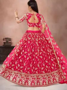 F Plus Fashion Multi Net Lehenga Choli