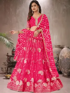 F Plus Fashion Multi Net Lehenga Choli