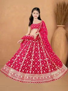 F Plus Fashion Multi Net Lehenga Choli