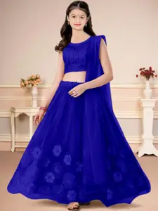 F Plus Fashion Pink Net Lehenga Choli