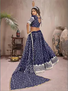 F Plus Fashion Pink Net Lehenga Choli