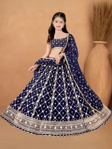 F Plus Fashion Multi Net Lehenga Choli