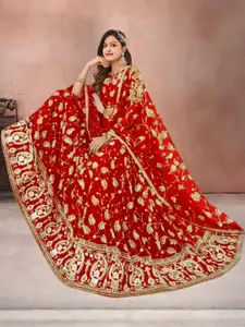 F Plus Fashion Multi Net Lehenga Choli
