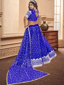 F Plus Fashion Multi Net Lehenga Choli