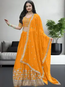 F Plus Fashion Multi Net Lehenga Choli