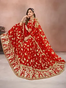 F Plus Fashion Multi Net Lehenga Choli