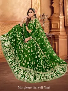 F Plus Fashion Black Net Lehenga Choli