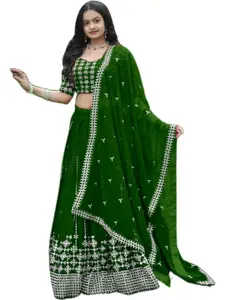 F Plus Fashion Multi Net Lehenga Choli