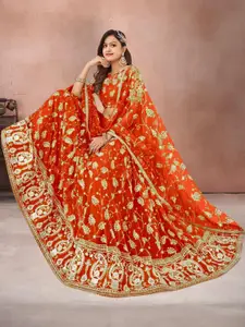 F Plus Fashion Multi Net Lehenga Choli