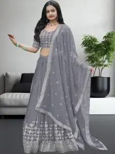 F Plus Fashion Multi Net Lehenga Choli