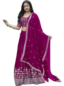 F Plus Fashion Multi Net Lehenga Choli