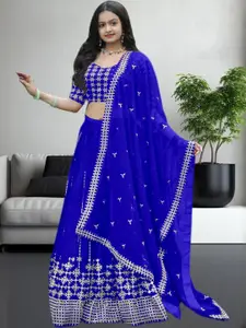 F Plus Fashion Multi Net Lehenga Choli