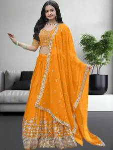 F Plus Fashion Multi Net Lehenga Choli