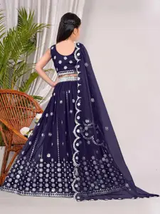 F Plus Fashion Yellow Net Lehenga Choli