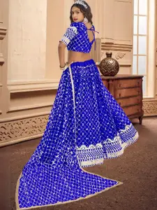 F Plus Fashion Multi Net Lehenga Choli