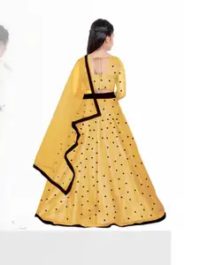 F Plus Fashion Pink Net Lehenga Choli