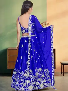 F Plus Fashion Pink Net Lehenga Choli