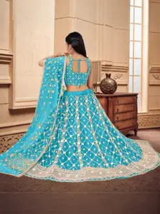 F Plus Fashion Multi Net Lehenga Choli