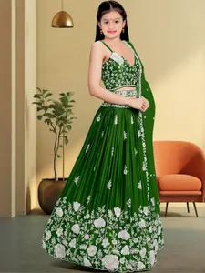 F Plus Fashion Black Net Lehenga Choli