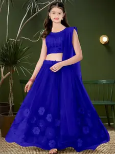 F Plus Fashion Pink Net Lehenga Choli