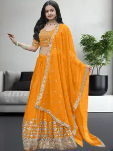 F Plus Fashion Multi Net Lehenga Choli