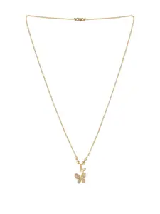 DressBerry Women Gold Plated Chian With Pendant