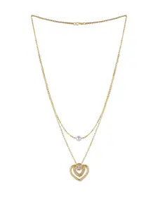 sangria Women Gold Plated Chain With Pendant