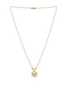 DressBerry Women Gold Plated Chian With Pendant