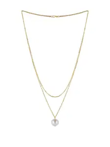 Sangria Women Gold Plated Chian With Pendant