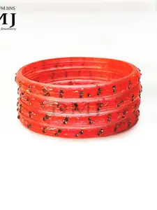 DMJ Orange Brass  Bangle